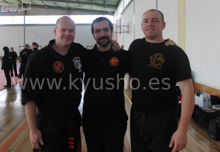 Xavi Vila Junto a los Holandeses.